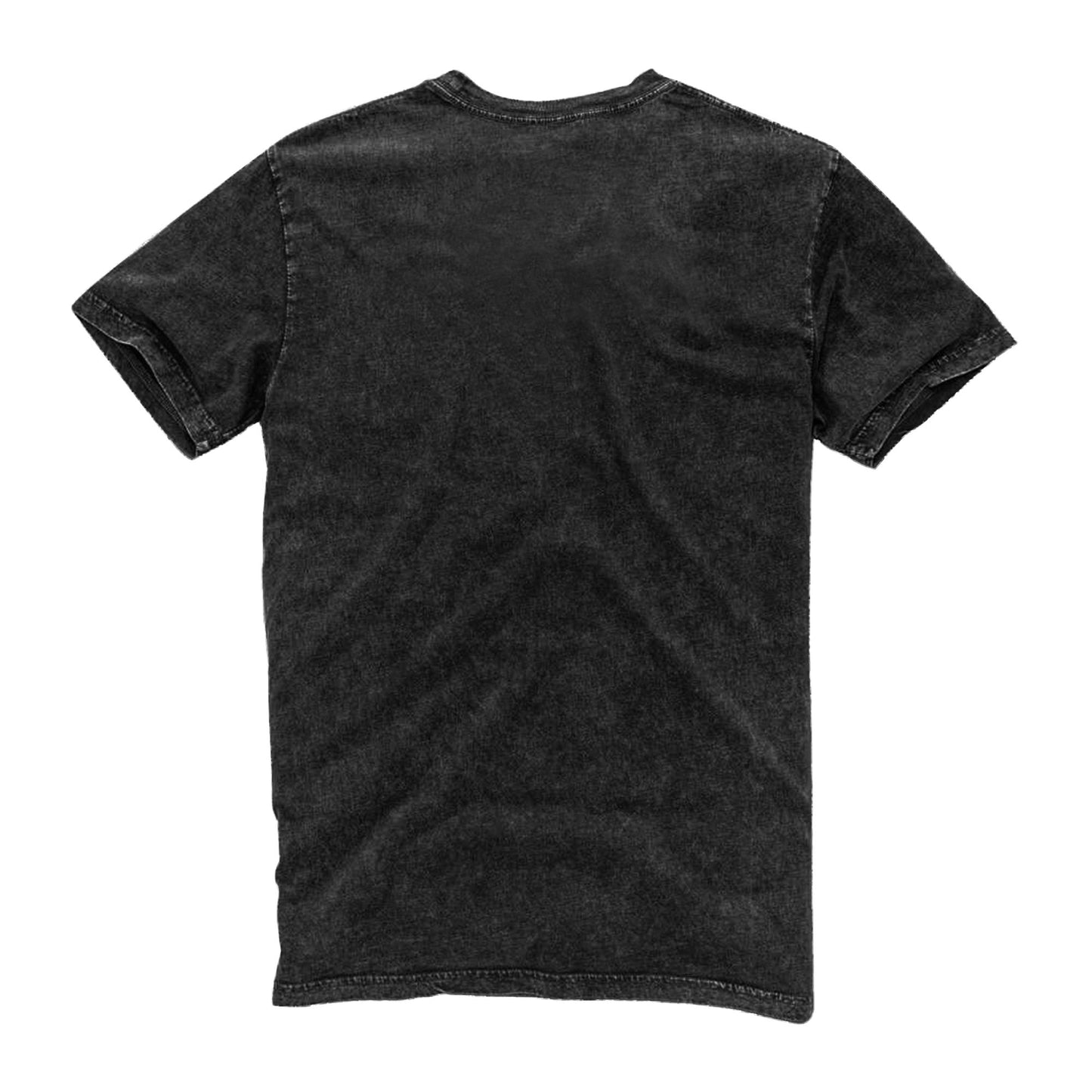 230g Vintage Cotton Washed Short Sleeve Slim Fit T-Shirt - Front Custom