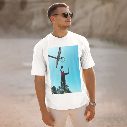 180g men's cotton round neck short sleeve T-shirt - Front Custom